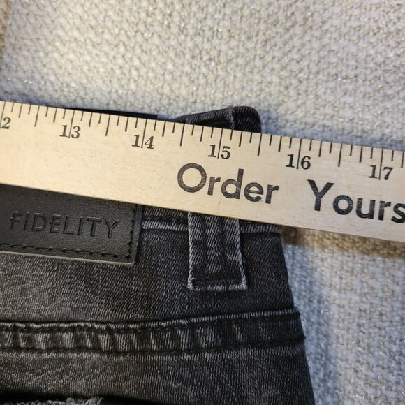 Fidelity Men's Hendrix Denim Indie Skinny Steel Wash Jeans 31x32 NWT $195 - Picture 11 of 14